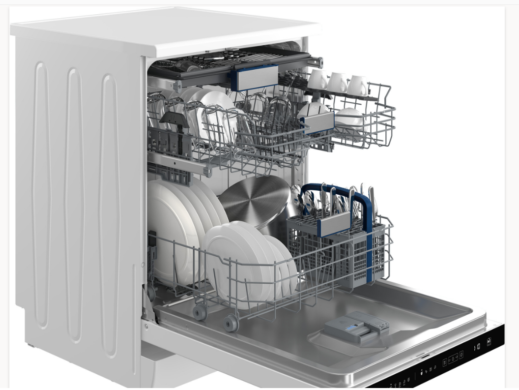 HITACHI Premium Dishwasher - 15 Place - INVERTER / White