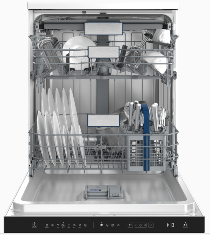 HITACHI Premium Dishwasher - 15 Place - INVERTER / White