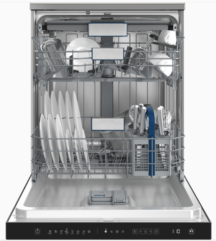 HITACHI Premium Dishwasher - 15 Place - INVERTER / Silver