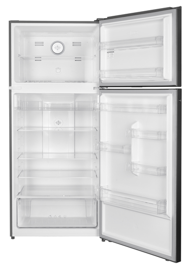 Touch Top Mount Refrigerator (26 CFT (Gross)).Mesh-Linox color. TRF-750S