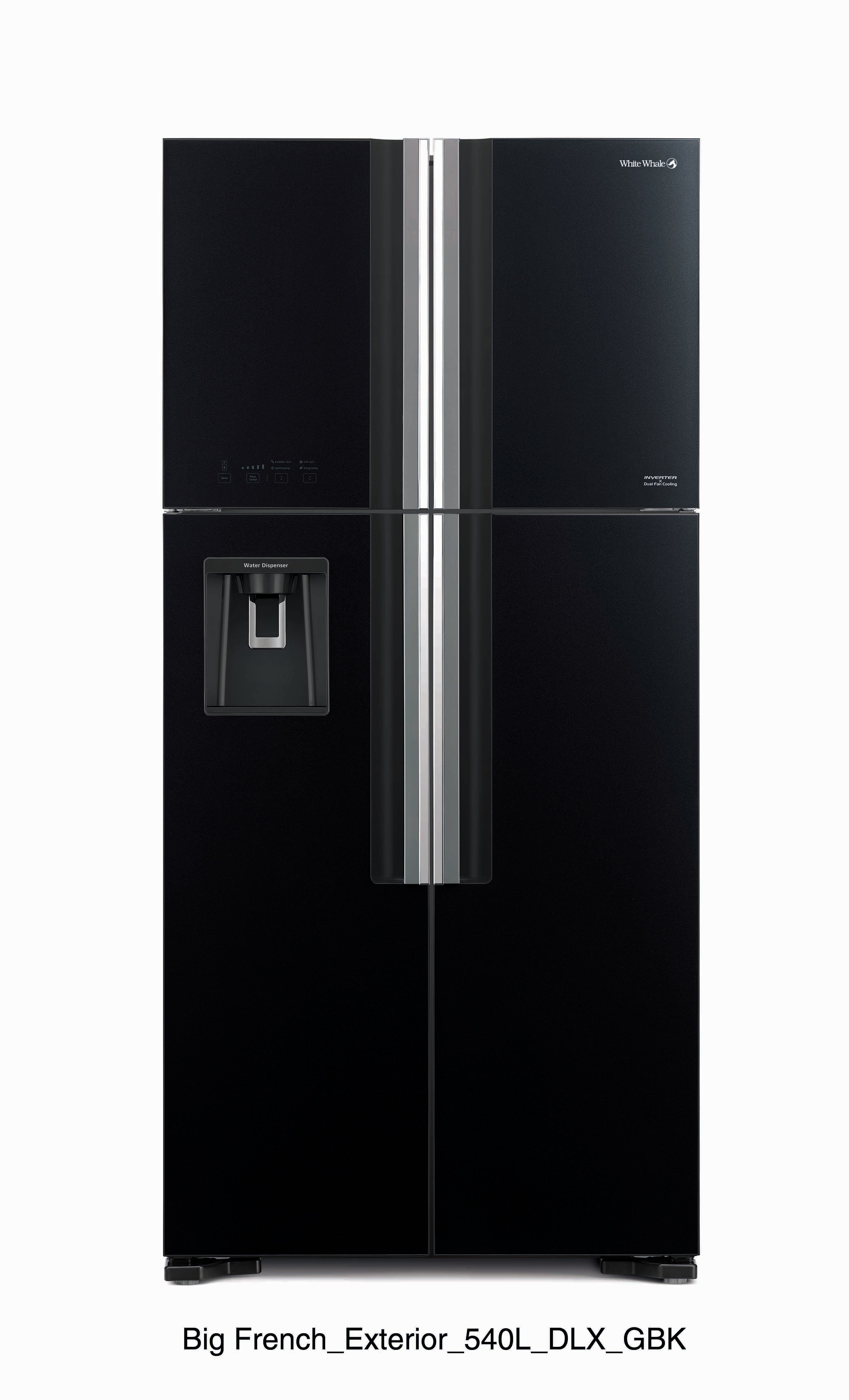 HITACHI Big French Glass 4 Door - Water Dispenser - Automatic Ice